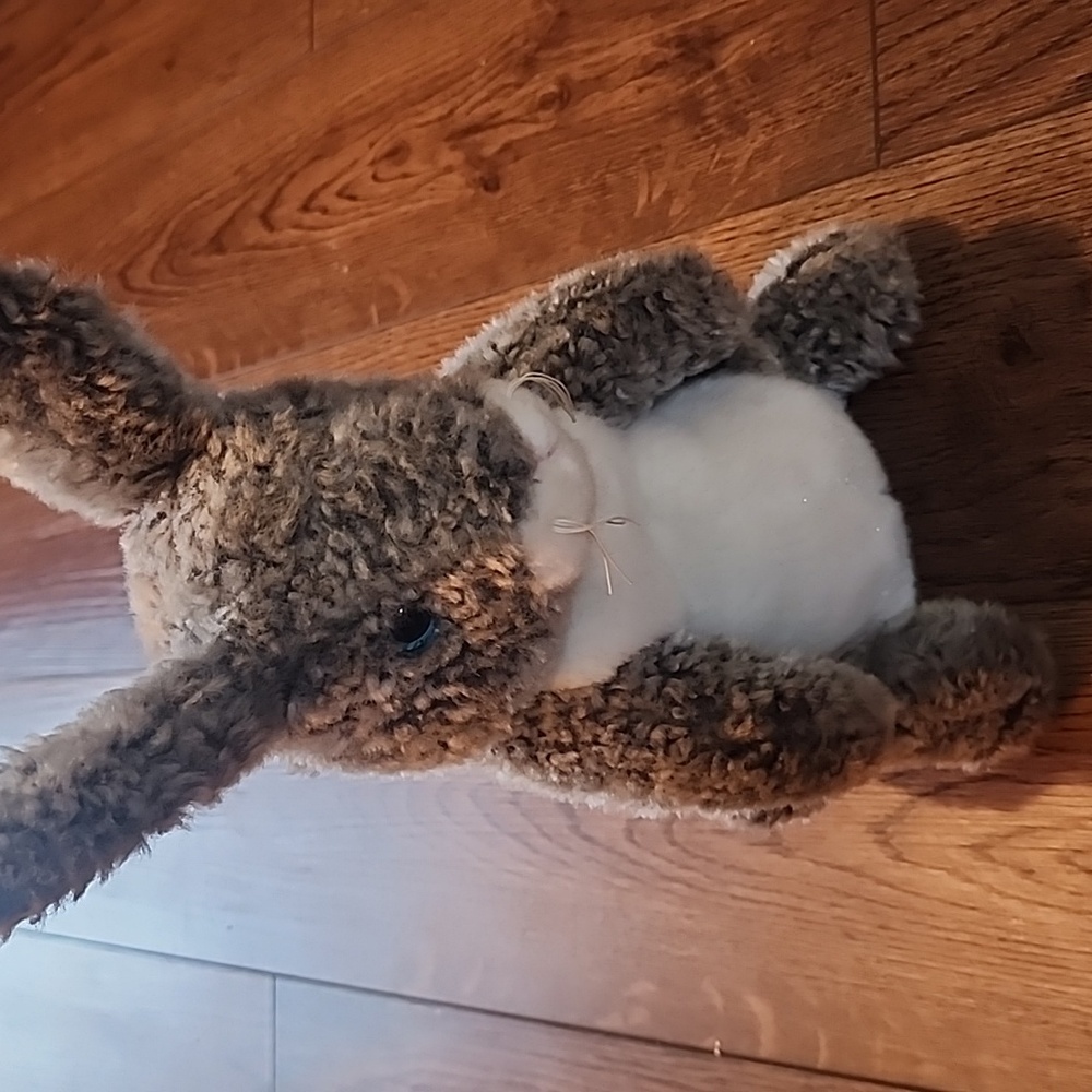Retro Ty - Hopper The Grey Bunny